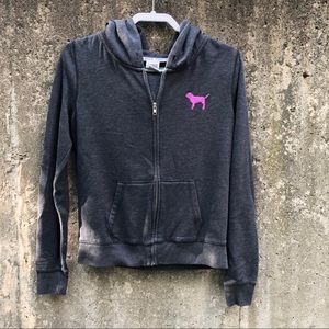 PINK Victoria’s Secret Full Zip Sequin Jacket
